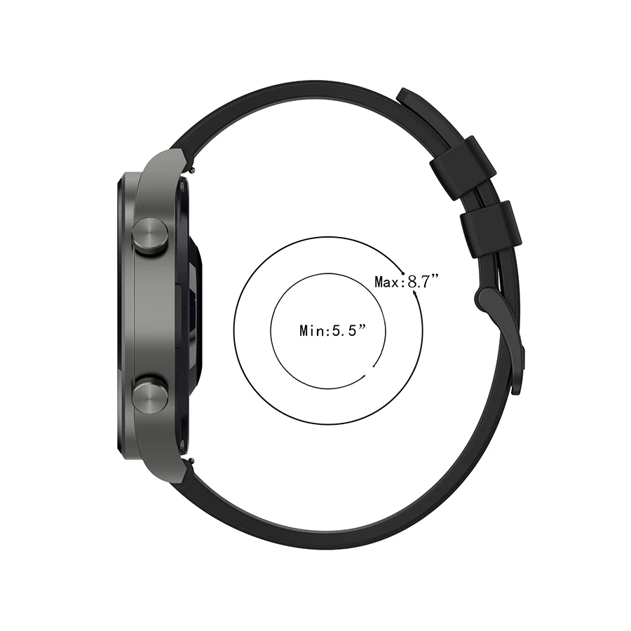 22mm Curea de Ceas Pentru HUAWEI WATCH GT 2 Pro Sport Silicon Watchband Pentru Huawei Watch GT3 GS Pro Trupa GT2e GTR 3 3Pro 47mm S3 5