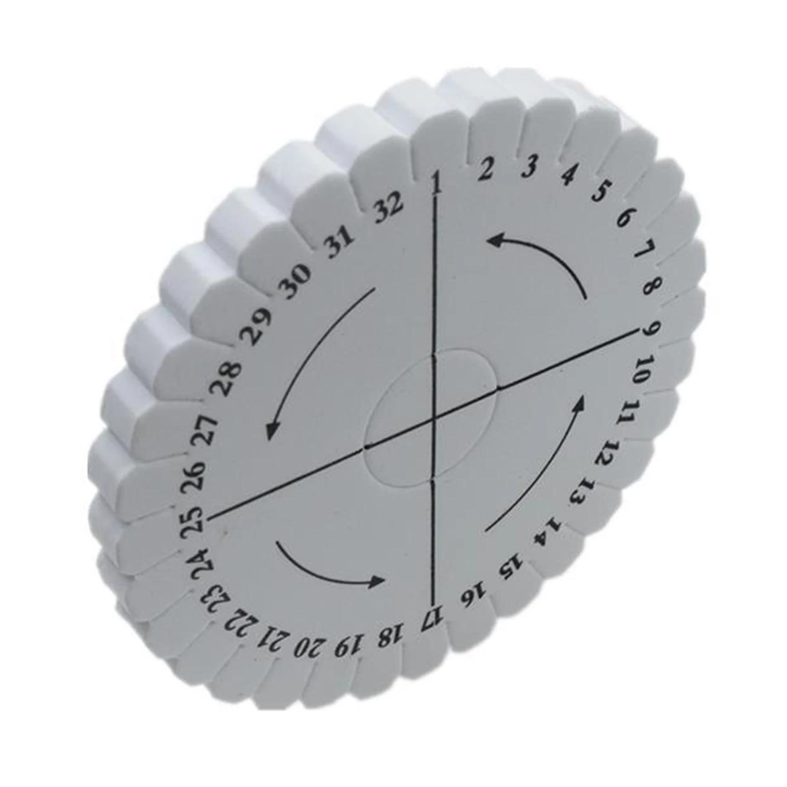2 Kumihimo Împletitură Disc Pătrat Rotund Disc Placa pentru a Face Bijuterii Brățară