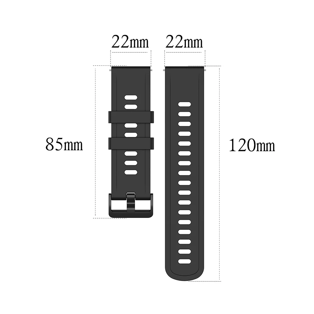 Curea de ceas Pentru Polar aprindeți 2/Vantage M M2 Înlocuire 20mm 22mm Silicon Watchband pentru Polar Uni/Grit X 4