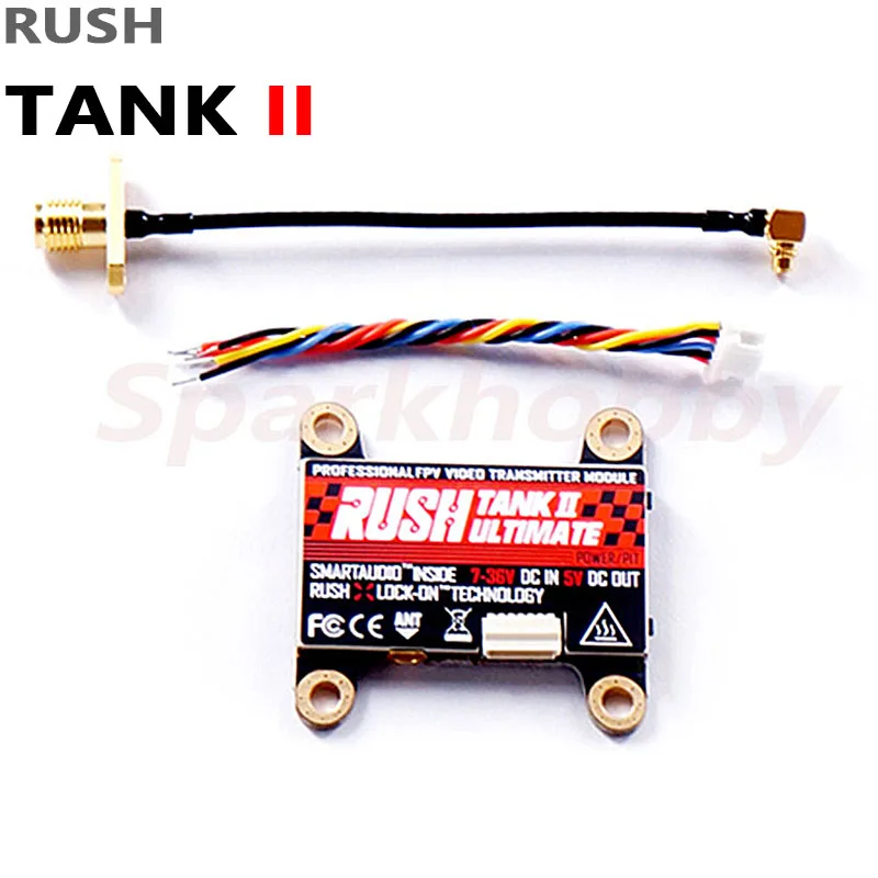 RUSH NEW TANK II 5.8 G Final VTX GROAPĂ/25-800mW de Comutare 2-8S 48CH Raceband Upgrated Transmitterfor RC FPV Racing Freestyle