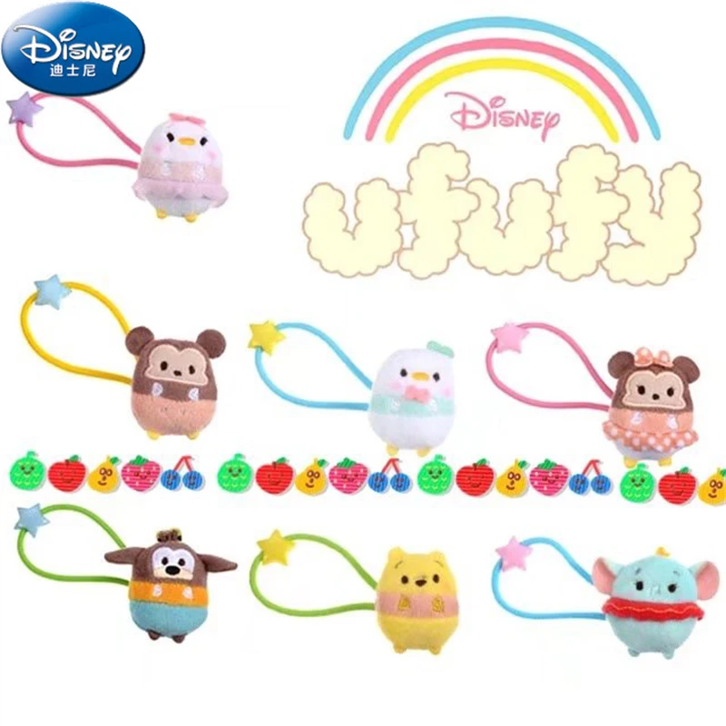 Kawaii Disney Tsum Ufufy De Pluș Banda De Păr Jucării Goofy Ochi Pisica Cheshire Iior Papusa Banda De Păr Plushies Anime Cifre Decor Jucarii 0