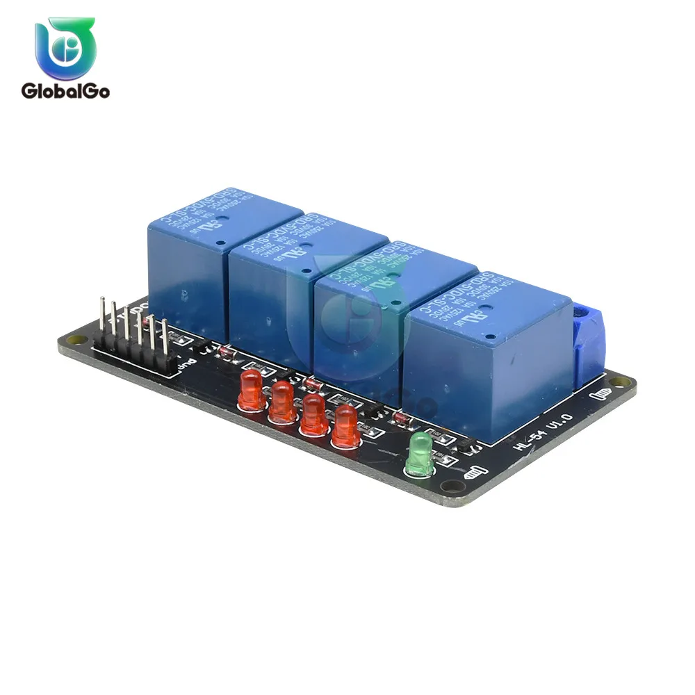 5V 4-canal de modul Releu cu Photocoupler Pentru arduino, Raspberry Pi Rosu Verde de Lumină Releu Comutator 1