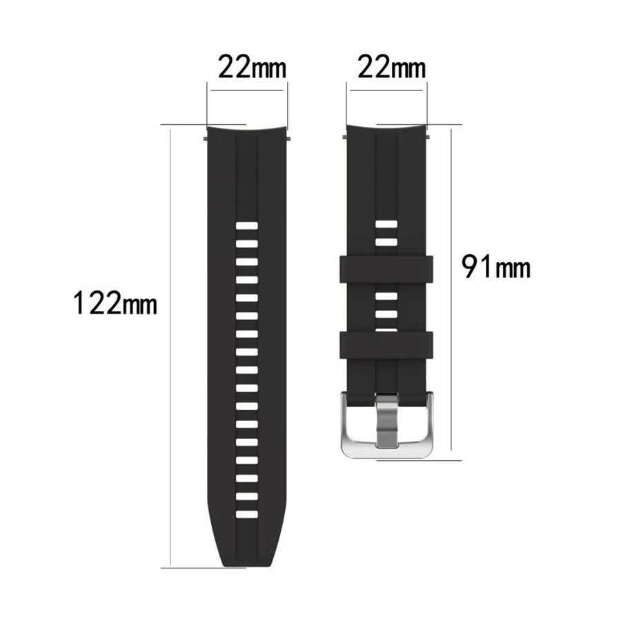 Stil oficial Banda de Silicon Pentru Huawei Watch GT Original Watchband Pentru Huawei GT2 46mm/GT 2 Pro Bratara de Înlocuire Brățară 4