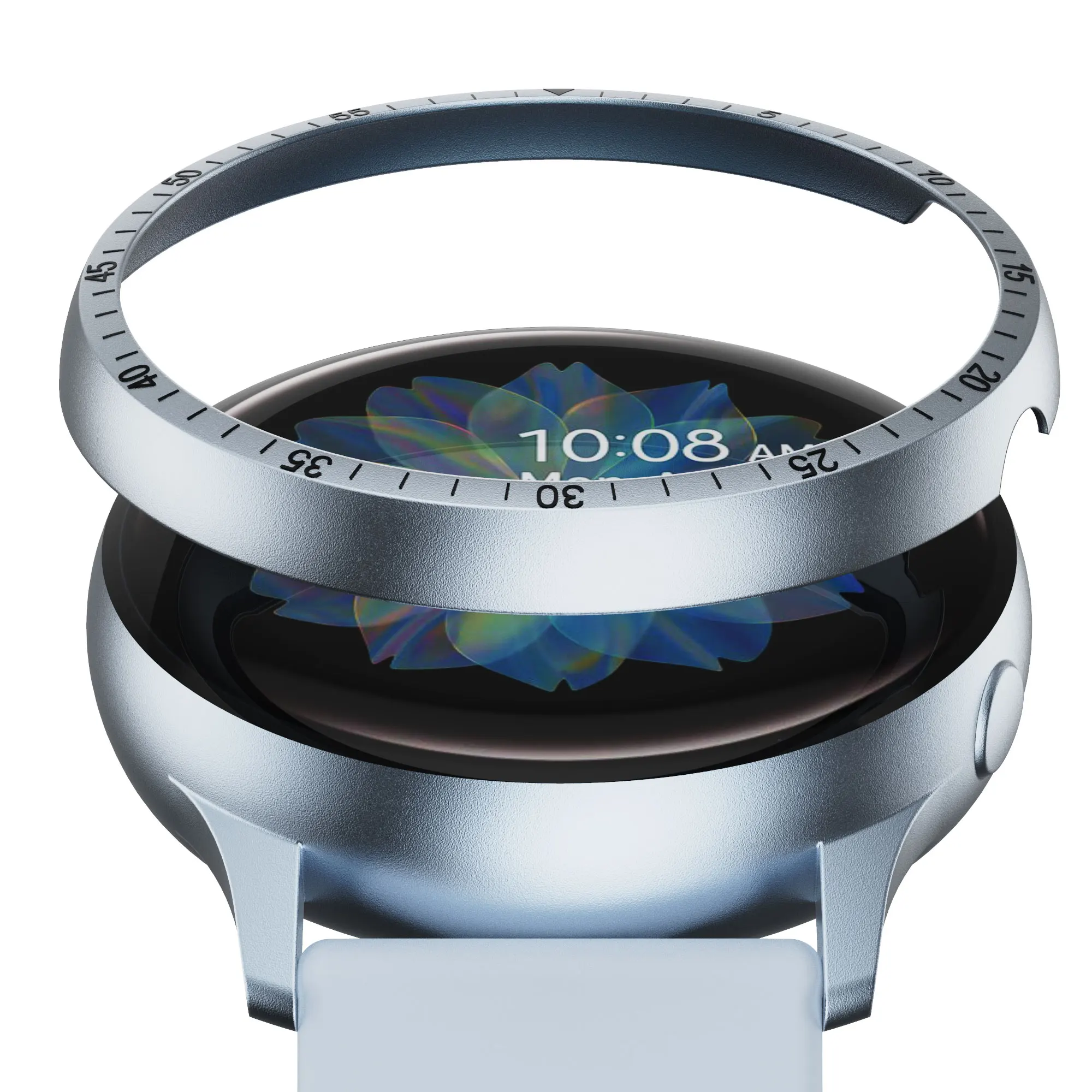 Rama Inel Pentru Samsung Galaxy Watch active 2 40mm 44mm Protector Caz Acoperire Sport Adeziv Metal Bara Accesorii Active2 40 4
