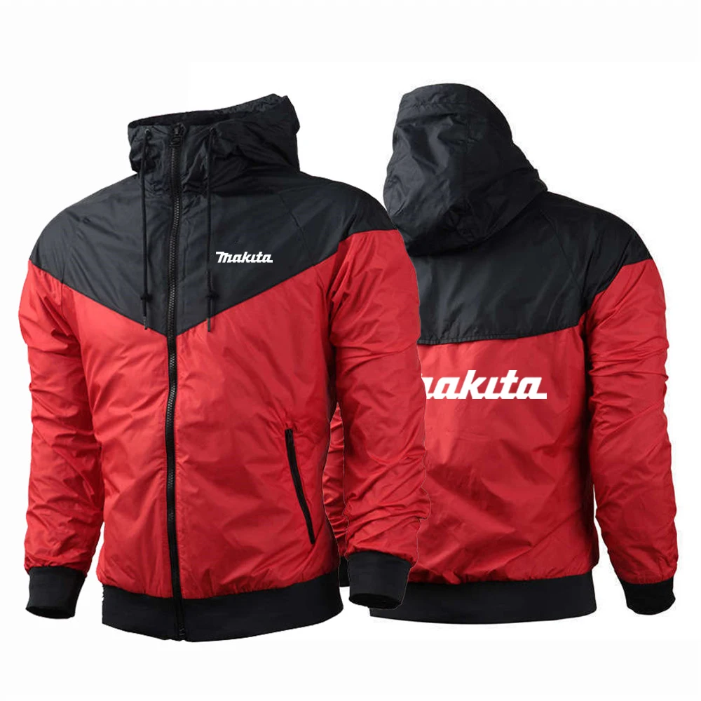 2021 Vara Barbati Makita Logo-ul Sport Punk Designer Fleece cu Fermoar Tricou Personalizat Hanorace Mozaic Harajuku Jachete 4