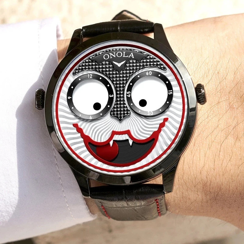2023 Mens Ceasuri Clovn Ediție Limitată Designer de Ceas ONOLA Top Brand de Lux de Moda Cuarț Ceas pentru Omul Ceas Reloj Hombre 2