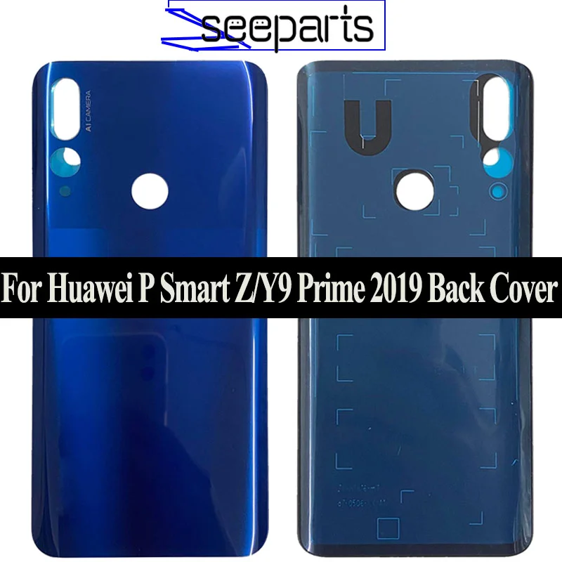 Pentru Huawei P Inteligente Z Spate Capac Baterie Carcasa Caz Pentru Huawei Y9 Prim-2019 Capac Baterie Spate Carcasa Usa 0