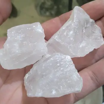 1buc Clar Naturale Alb Cristal de Cuarț Aspră Piatră Brută Piatră Specimen de Vindecare