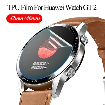 1buc Moale TPU Hidrogel Folie de Protectie Pentru Huawei Watch GT 2 42mm 46mm Ceas Inteligent Ecran de Protecție de Film