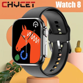 2.0 inch Ceas Inteligent Seria 8 Bărbați Femei 2022 Multi-sport Moduri de Asteptare Smartwatch Om NFC Monitor de Ritm Cardiac Ceasuri 8 Pentru Iphone 0