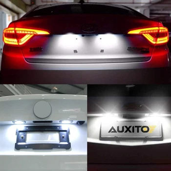 2 buc LED Alb 6000K Numărul de Înmatriculare Lămpi de Lumină LED-uri CANBUS Fara Eroare Lumini Auto Pentru BMW E46 E90 E92 E39 E60 E61 M5 E70 E71 4