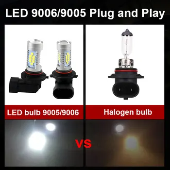 2 buc LED Lumina de Ceață Blub 9006 HB4 Lampa Canbus Pentru Lexus GS300 GS430 GS350 GS460 RX300 RX330 RX350 LS430 LS460 ES330 ES350 IS250 2