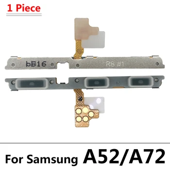 2 buc, Nou Pentru Samsung Galaxy A02 A02S A03s A03 Core Power On de Pe Cheie Buton Lateral Volum Cablu Flex Piese de schimb 1