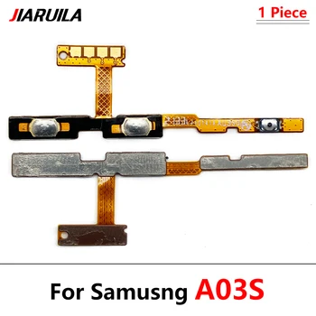 2 buc, Nou Pentru Samsung Galaxy A02 A02S A03s A03 Core Power On de Pe Cheie Buton Lateral Volum Cablu Flex Piese de schimb 4
