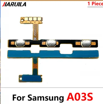 2 buc, Nou Pentru Samsung Galaxy A02 A02S A03s A03 Core Power On de Pe Cheie Buton Lateral Volum Cablu Flex Piese de schimb 5