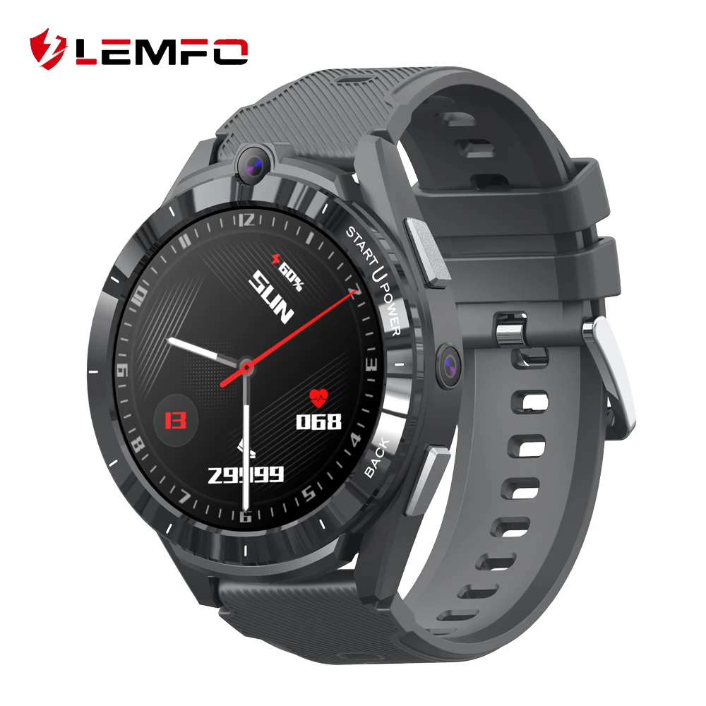 LEMFO LEM16 Ceas Inteligent Android 11 Smartwatch Bărbați 6GB, 128GB 900mah Cu Banca de Putere Sistem Dual 2022 Nou 4G Smart Watch 1.6 Inch