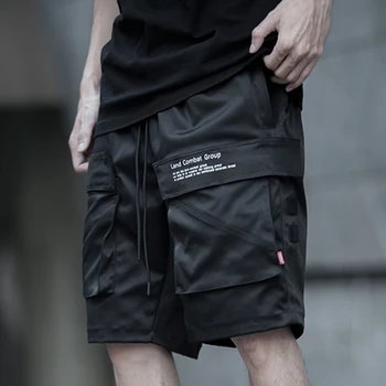 2020 New Sosire De Moda De Top Scurt, Masculin Vara Populare Logo-Ul Funcția De Agrement Pantaloni Cordon Casual Solidă Buzunare Pantaloni Scurți Pentru Bărbați 