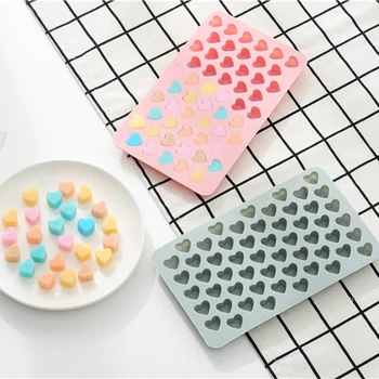 2021 Noul Mini Inima Mucegai Silicon pentru cuburi de Gheață DIY Ciocolata Fondant Mucegai 3D Patiserie, Jeleu Cookie-uri de Copt Tort de Decorare Instrumente