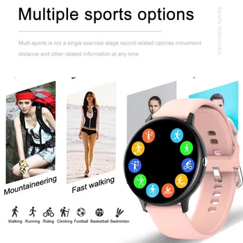 2022 Moda Ceas Inteligent Doamnelor Bluetooth Apel Tensiunii Arteriale Sport Multifunctional Rezistent La Apa Bratara Smartwatch Femei Mai Bun 4