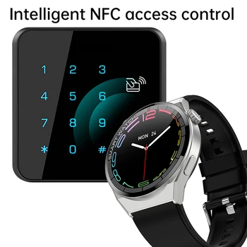 2022 NFC Bluetooth Apel Ceas Inteligent Bărbați Rotativ Buton Personalizat fata ceas 260Mah Mare baterie rezistent la apa Smartwatch Sport Track GPS 2