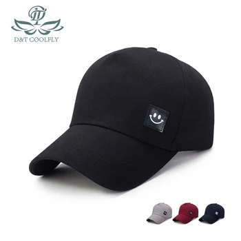 2022 Noua Moda Șapcă De Baseball Barbati Femei Unisex Solid Material De Bumbac Zâmbet Logo-Ul De Protectie Solara Casual În Aer Liber Stil Reglabil