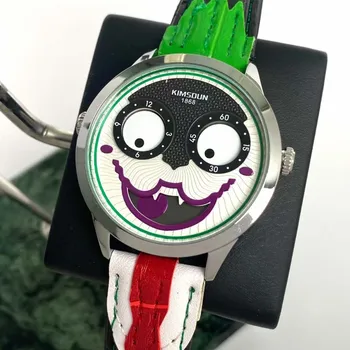 2022 Nouă Personalitate Joker Mens Ceasuri de Lux de Top 30M Impermeabil Sporturi Ceas de Moda Clasic Complet din Oțel Inoxidabil AAA Ceasuri 0