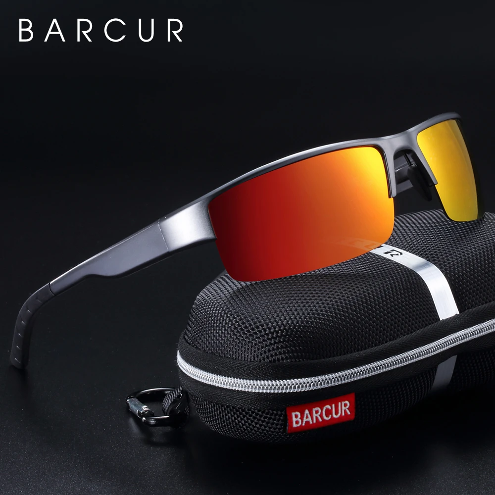 BACURY TAC Lentile de Aluminiu Magneziu Bărbați ochelari de Soare Polarizat ochelari de Soare pentru Barbati Trend Ochelari Sport