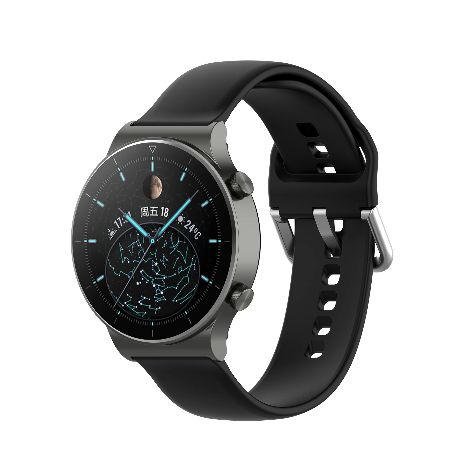 Sport, Curea Silicon pentru Huawei Watch GT 2 Pro Trupa de Înlocuire Curea de mână Brățară Moda Watchbands pentru Huawei Watch GT2 Pro 1