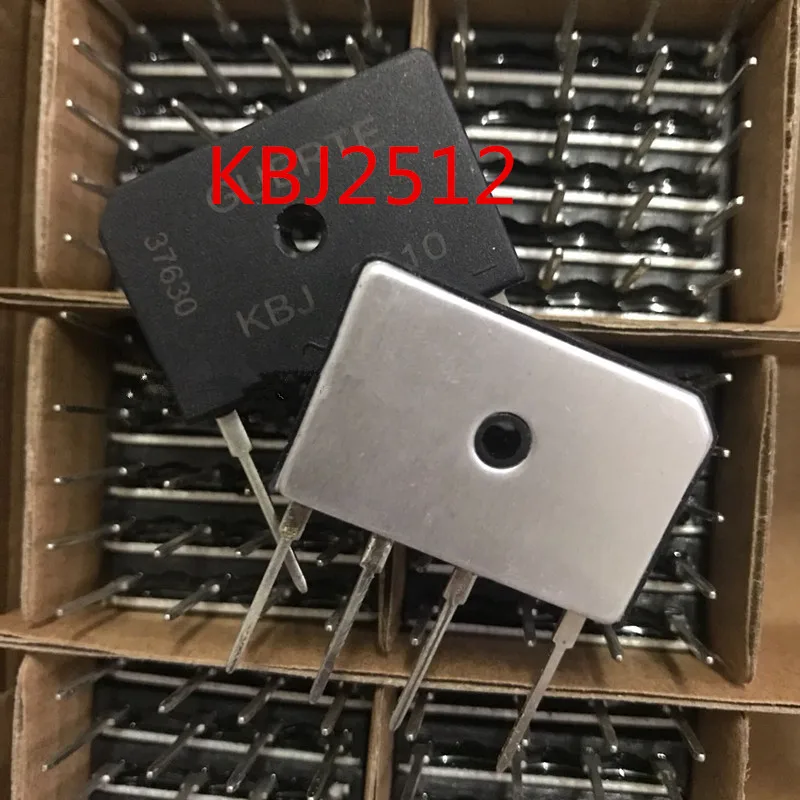 10buc Nou original KBJ2510 vine cu radiator punte redresoare 25A / 1000V