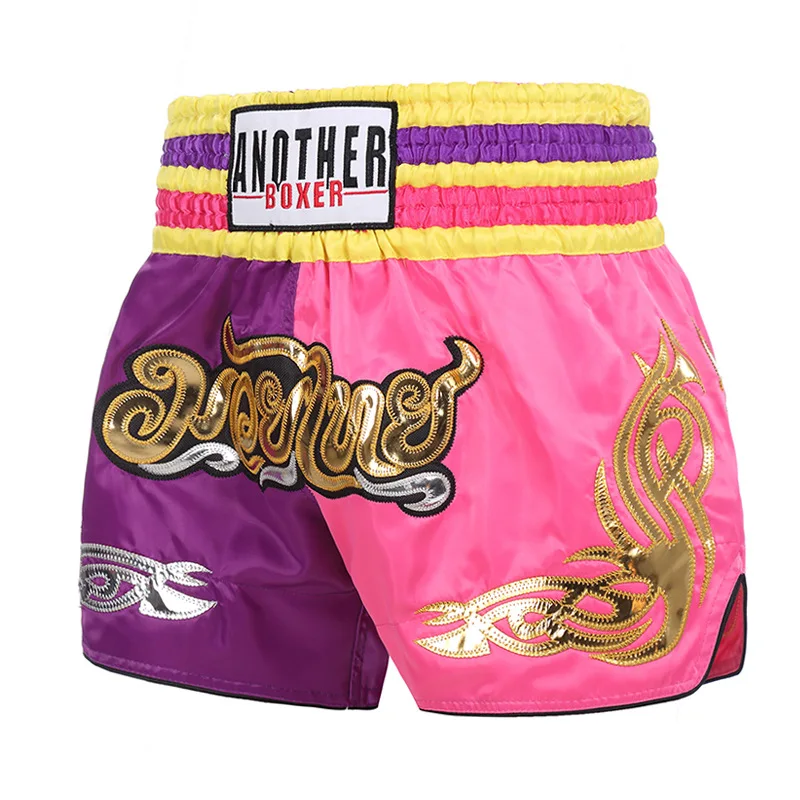 Scurt Muay Thai Shorts pentru Thai Box MMA Haine de Bărbat Femei Copii Sanda Lupta Kick Boxing Joc de Sport de Formare Uniformă 3XL 4