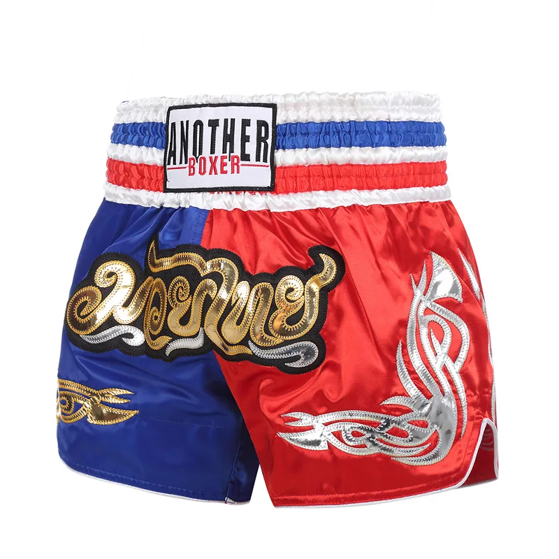 Scurt Muay Thai Shorts pentru Thai Box MMA Haine de Bărbat Femei Copii Sanda Lupta Kick Boxing Joc de Sport de Formare Uniformă 3XL 5