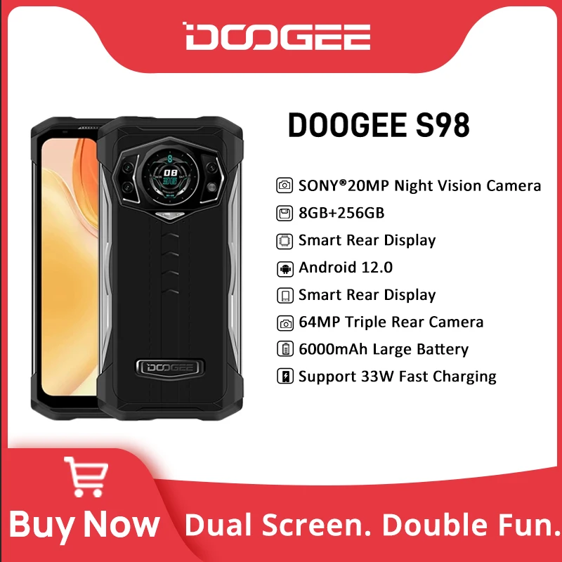 [Premiera] DOOGEE S98 Telefon Robust 6.3