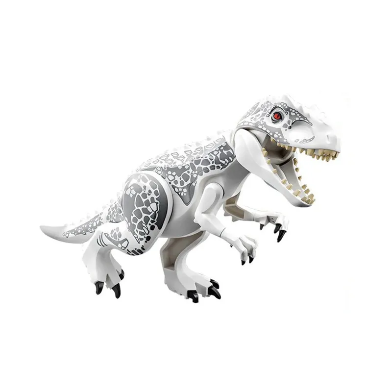MOC Dinozauri Parc Jurassicss din Lume 2 Cifre Brutal Raptor Bloc Construirea Modelelor Copii Jucărie DIY Educație Pentru Copiii 5