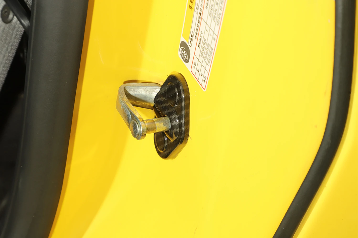 Auto Door Lock Acoperire Catarama Decor Ornamental pentru Chevrolet Camaro 2010 2011 2012 2013 2014 2015 Accesorii de Interior din Fibra de Carbon 3