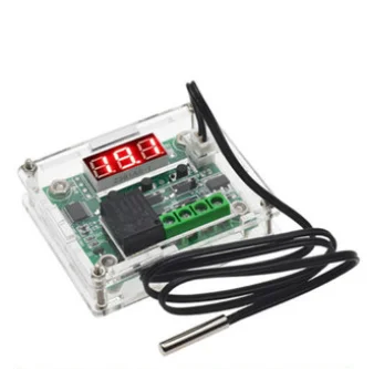 W1209 12V Digital Temp Termostat Mini termostat controler de Temperatura de Incubare termostat de control al temperaturii comutator 3