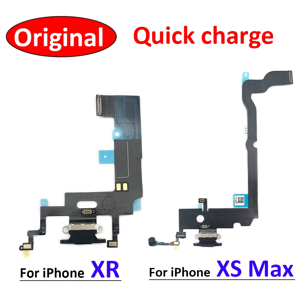 Incarcatorul Original Bord PCB Flex Pentru iPhone XR XS Max Port USB Conector Dock de Încărcare Cablu Panglică 0