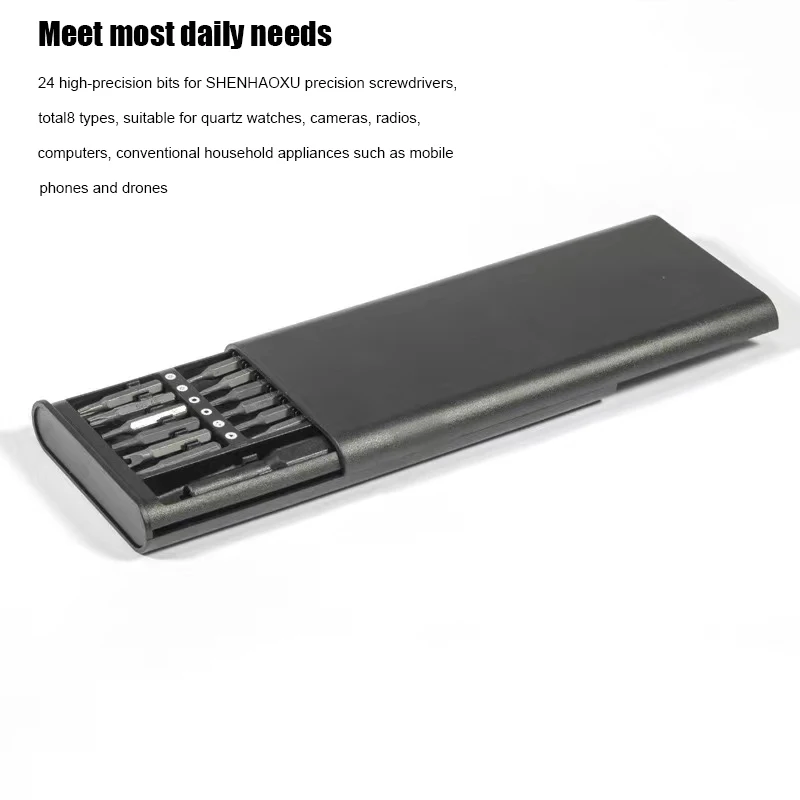 SHENHAOXU de Precizie Set de Șurubelniță 25 in 1 Mini Precizie Magnetic Bits Instrument de Reparare Kit pentru iPhone Macbook iPad Ochelari 5