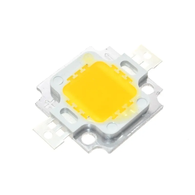 10BUC 10W LED 10W alb cald 800-900LM Bec LED IC SMD Lampa lumina Zilei alb de Mare Putere LED 3000K-3200K 3