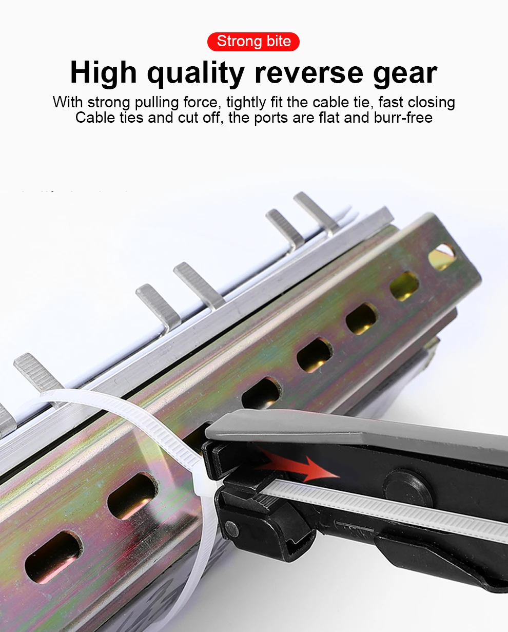 Cravata Cablu Instrumente De Fixare Cablu Cravată Pistol De Spălare Reduce Zip Tie Arma Cabluri Nailon Unelte De Instalare 4