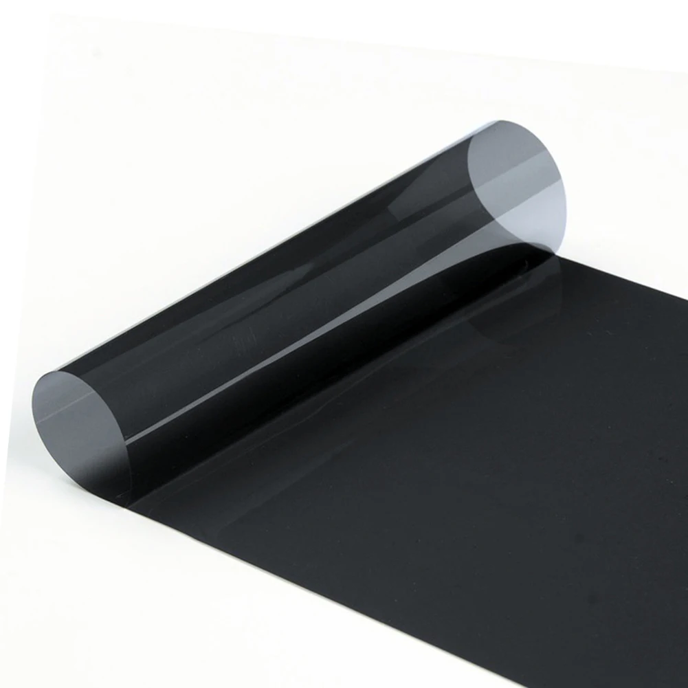 Durabil Fereastră Tentă Film rezistent la Uzura Mașină Neagră Fereastră Tentă Rolă de Film de Vară Parbriz Protectie UV 5% Clar 0