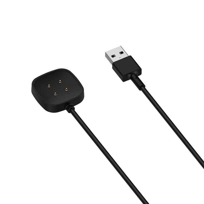 1m Cablu de încărcare Pentru Fitbit Sens Înlocuire Cablu USB de Încărcare Cablu Clip Dock Accesorii Pentru Fitbit-Versa 3 Smartwatc 4