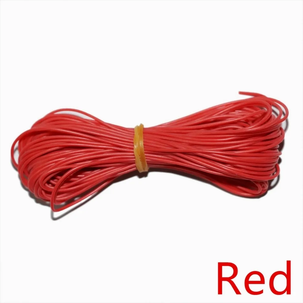 6 metri Calibrul 30, cabluri Electrice, Colorate Wire0.08 mm sârmă de cupru Cositorit Silicon Flexibil Fir 60 V Electronice de Sârmă 6 Culoare 1