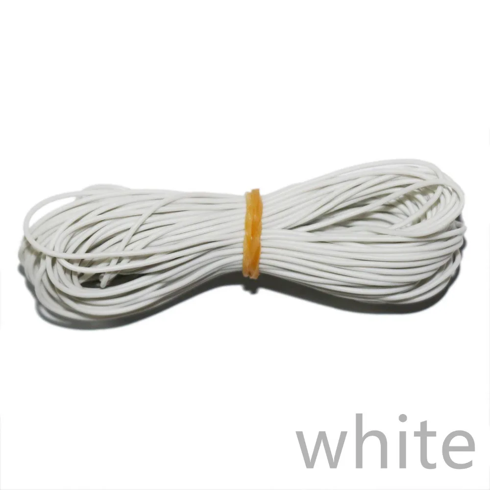 6 metri Calibrul 30, cabluri Electrice, Colorate Wire0.08 mm sârmă de cupru Cositorit Silicon Flexibil Fir 60 V Electronice de Sârmă 6 Culoare 5