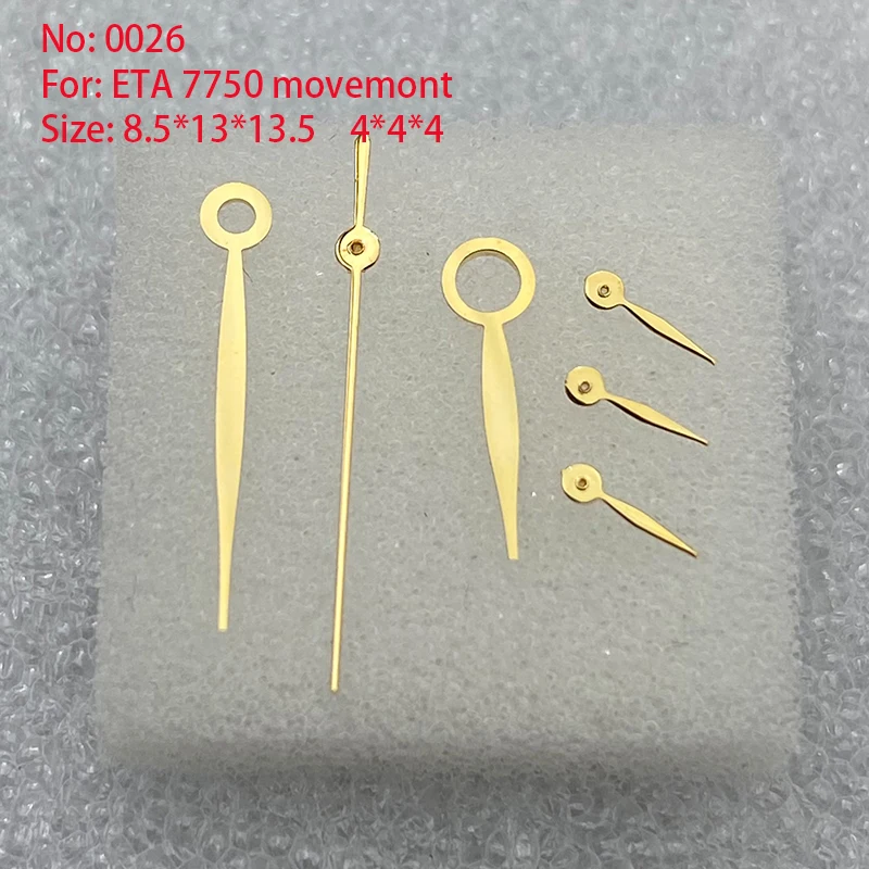 Accesorii ceas de Ceas Mâini 6 Pin Bărbați Pentru ETA 7750 Mișcare Uita-te la Repararea Pieselor de Dimensiuni 8.5 mm*13.0 mm*13.5 mm 4mm*4mm*4mm/NR.026 4