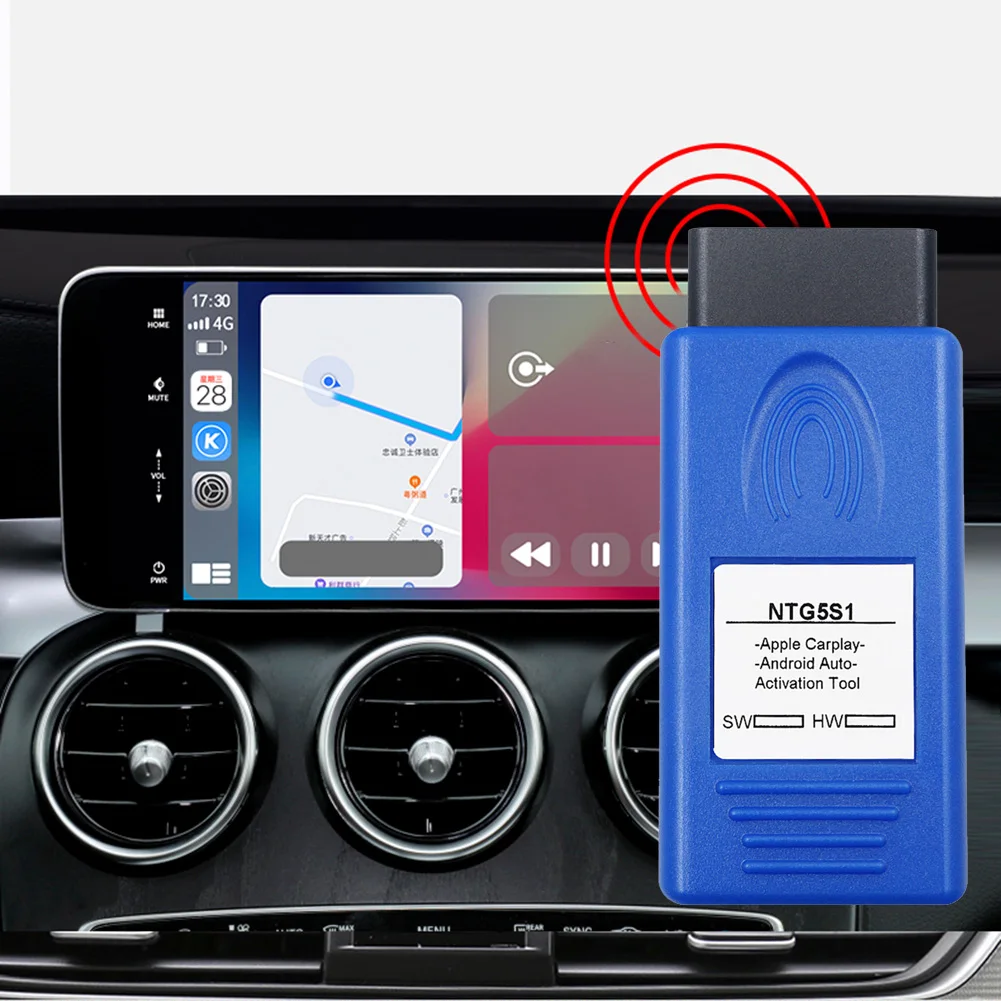 2022 Carplay NTG5S1 Auto OBD Activator Mașină de Joaca Pentru Mercedes Benz Pentru NTG5.1 prin OBD2 Pentru iPhone/Android NTG5 S1 Activare Instrument 3