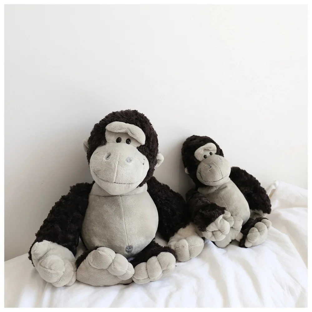 50cm de Animale de Pădure Gorilla Pluș Jucărie Perna Kawaii Umplute Papusa Mare de Copii Însoțească Flully Jucărie Pentru Prietenii Copil Peluch Cadou 0