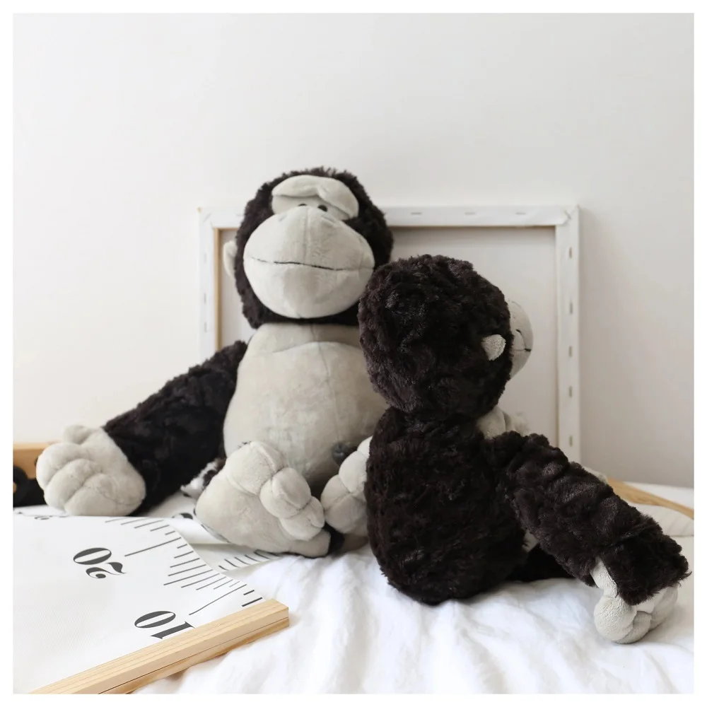 50cm de Animale de Pădure Gorilla Pluș Jucărie Perna Kawaii Umplute Papusa Mare de Copii Însoțească Flully Jucărie Pentru Prietenii Copil Peluch Cadou 3