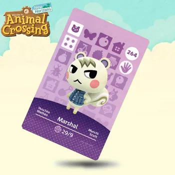264 Mareșalul de Trecere a Animalelor Card Amiibo Carduri de Muncă pentru a Comuta NS 3DS Jocuri
