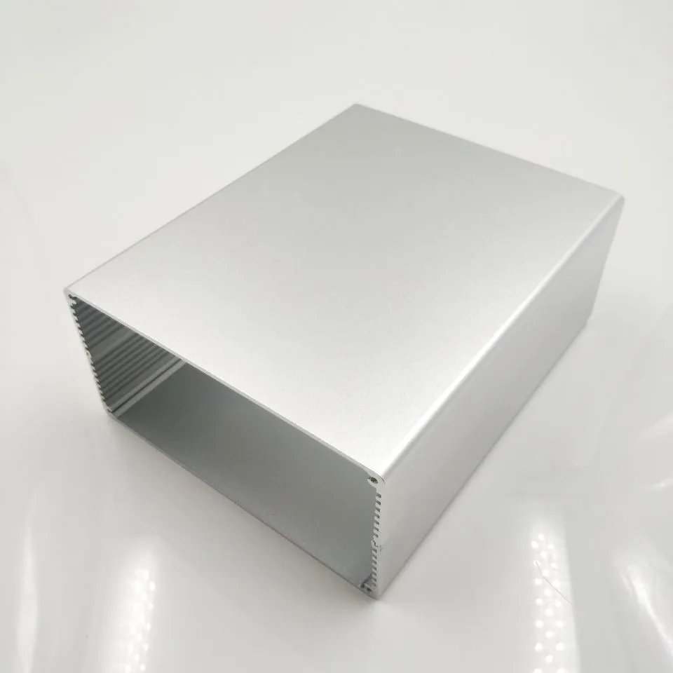Custom Made Carcasa din Aluminiu Cutie de Electronice de Proiect Split Shell Aluminiu 80(H)x 160(W)x400(L) mm 1