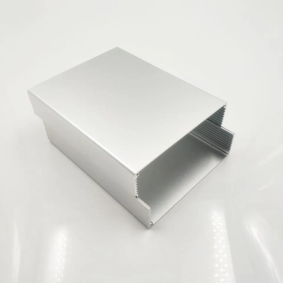 Custom Made Carcasa din Aluminiu Cutie de Electronice de Proiect Split Shell Aluminiu 80(H)x 160(W)x400(L) mm 2